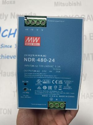 MEAN WELL NDR-480-24 DIN-rail voedingen