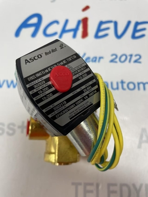 ASCO 8321G001 125DC 3-Way Brass 1/4 In Solenoïde Valve