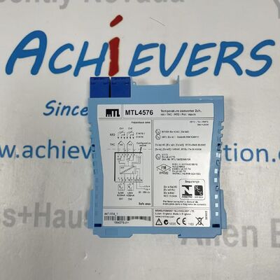MTL4576 2-draads lusaangedreven intrinsieke veiligheidsbarrière van MTL