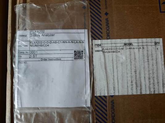 YOKOGAWA FLXA202-D-D-D-AB-C1-NN-A-N-LA-N-NN/UM/H8/CD4 2-draads vloeistofanalysator, Yokogawa FLEXA transmitter