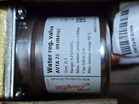 Danfoss AVTA 25 waterregelklep, DN25 PN16 thermostatische klep