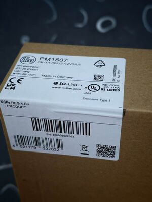 ifm PM1507 Elektronische Druksensor, Industriële Druktransmitter